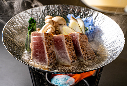 やんばる鷄と木の子のすき焼き鍋